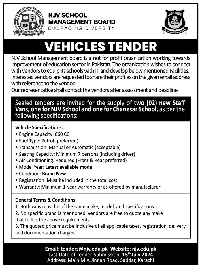 Vehicle Tender